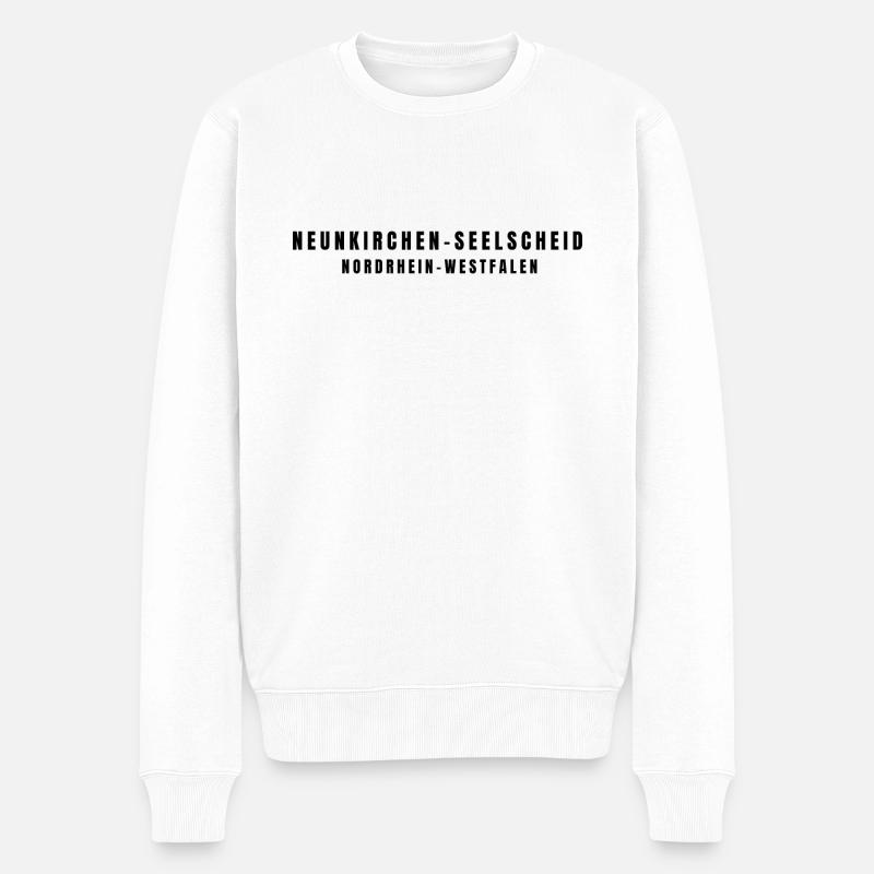 Neunkirchen-Seelscheid, Rhénanie-du-Nord-Westphalie - Pull Premium bio Homme - blanc