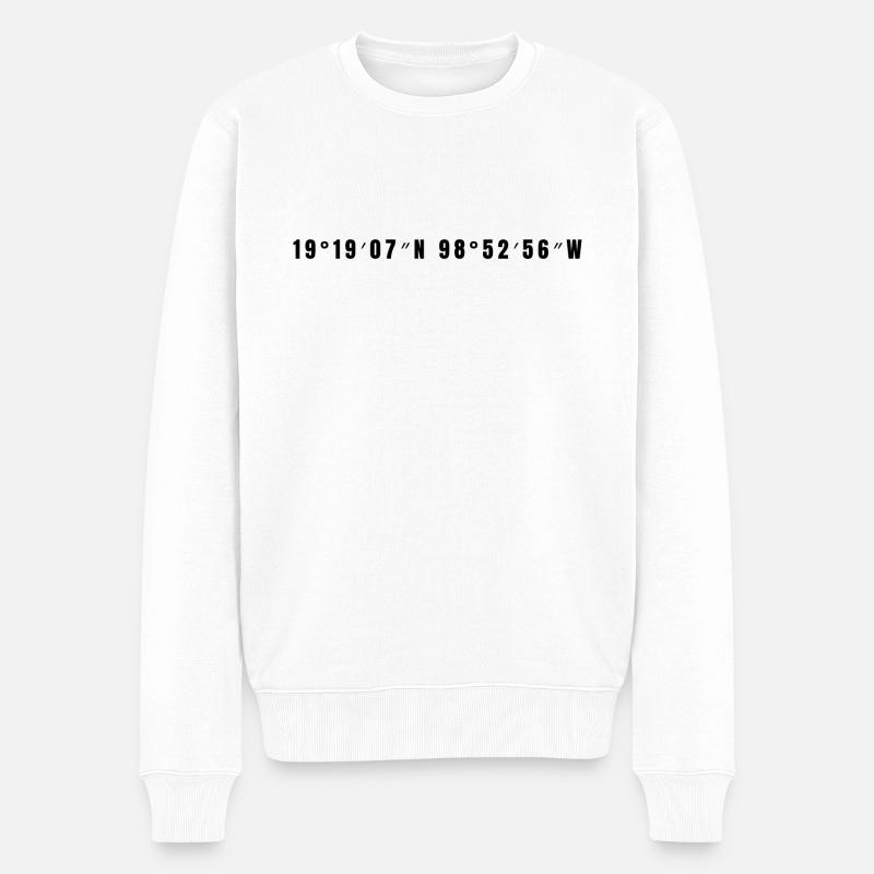 Ixtapaluca Mexiko - Männer Premium Bio Pullover - Weiß