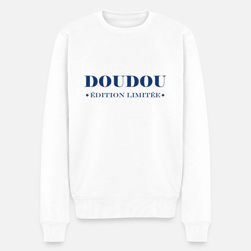 Edition limitée doudou - Pull Premium bio Homme - blanc