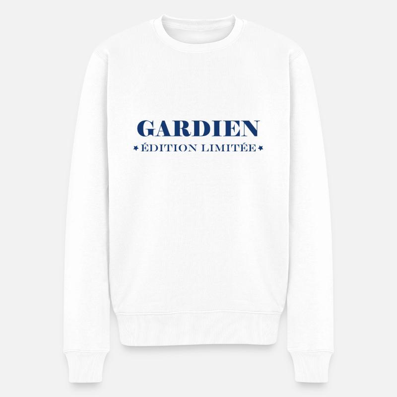 gardien - Pull Premium bio Homme - blanc