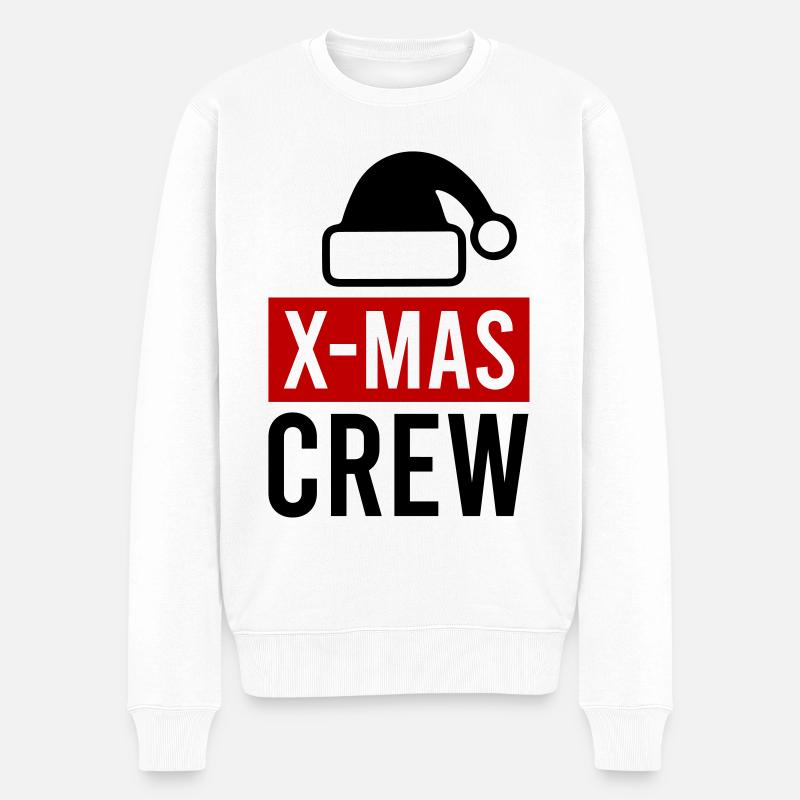 équipage de Noël - Pull Premium bio Homme - blanc