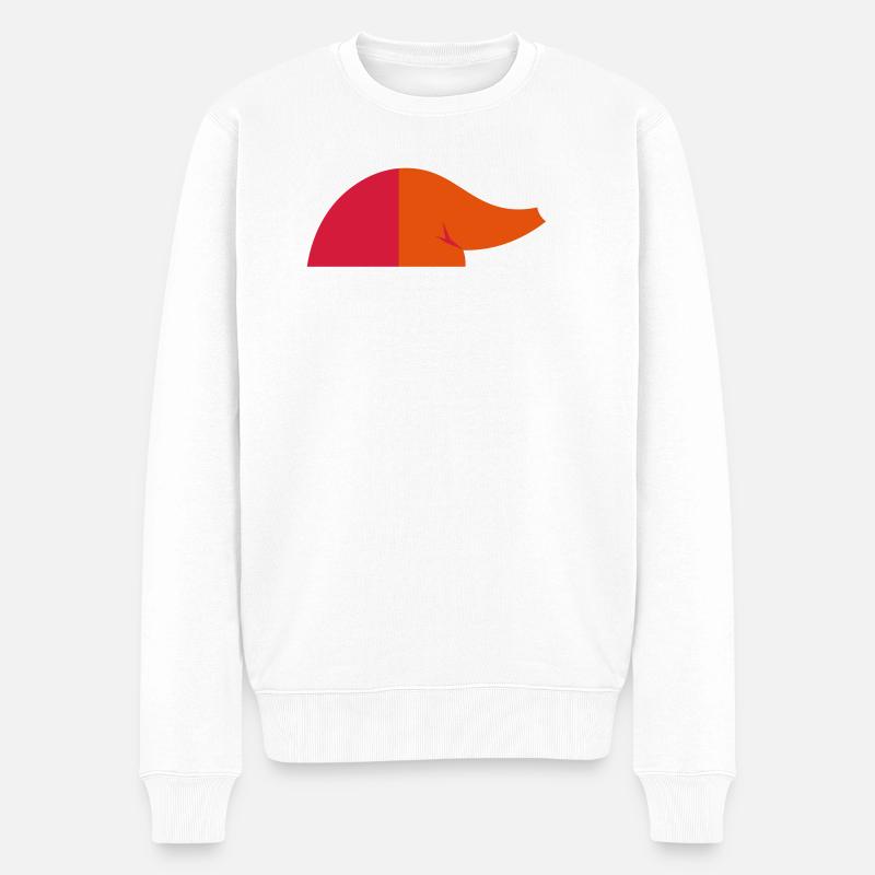 Weihnachtsmann - Männer Premium Bio Pullover - Weiß
