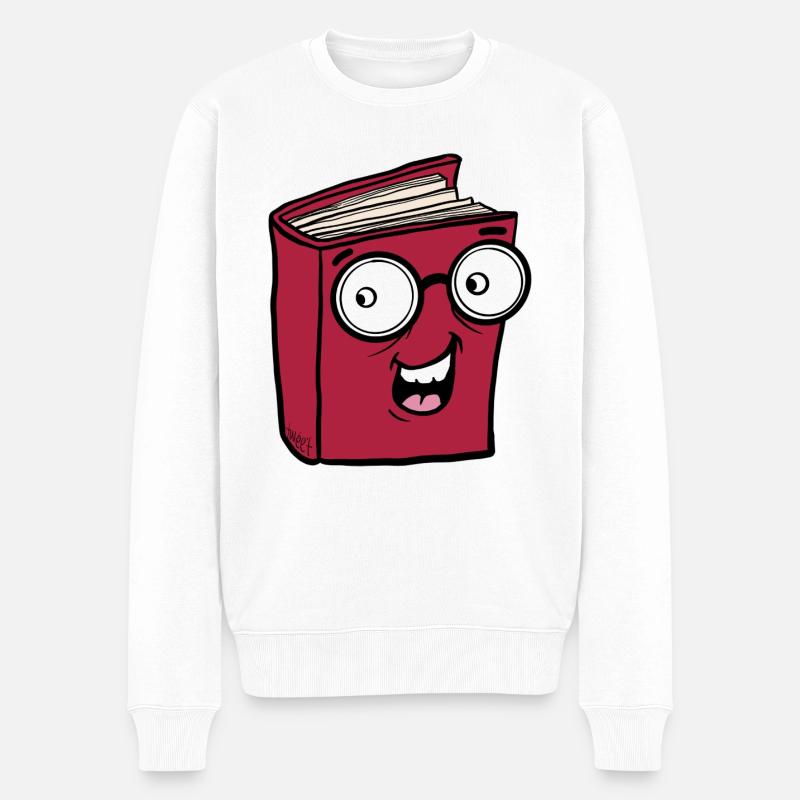 Guide - Guide d’escalade - Pull Premium bio Homme - blanc