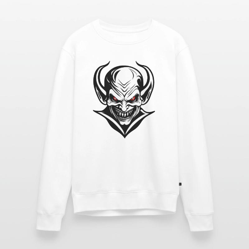 Devil / Hell / Horror / Devilish / Evil Men's Premium Organic Jumper