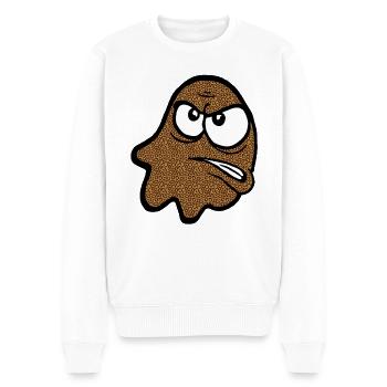 Knurri à motif léopard - Pull Premium bio Homme - blanc - Devant - Thijin (182cm)