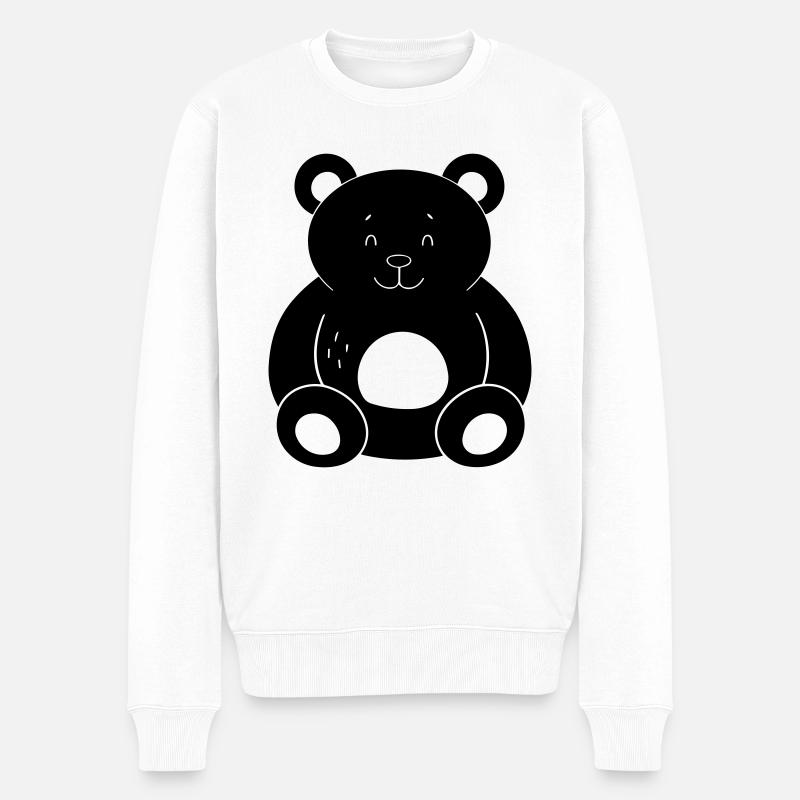 Ours en peluche - Pull Premium bio Homme - blanc