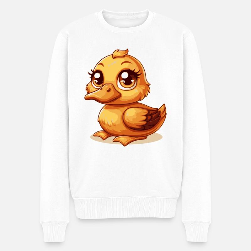 Canard - Pull Premium bio Homme - blanc