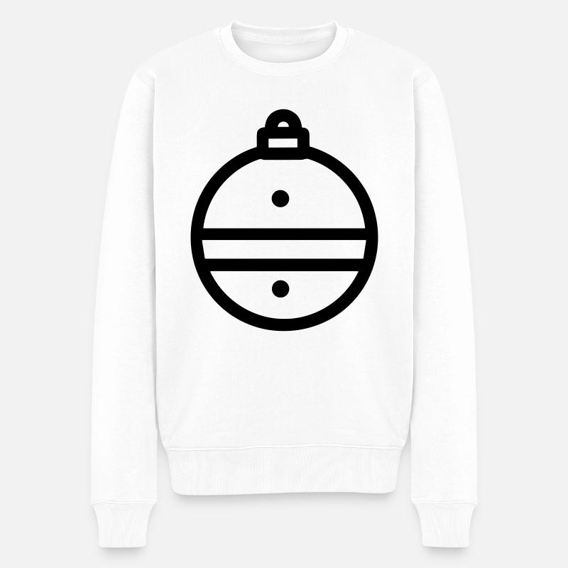 Boule de Noël - Pull Premium bio Homme - blanc