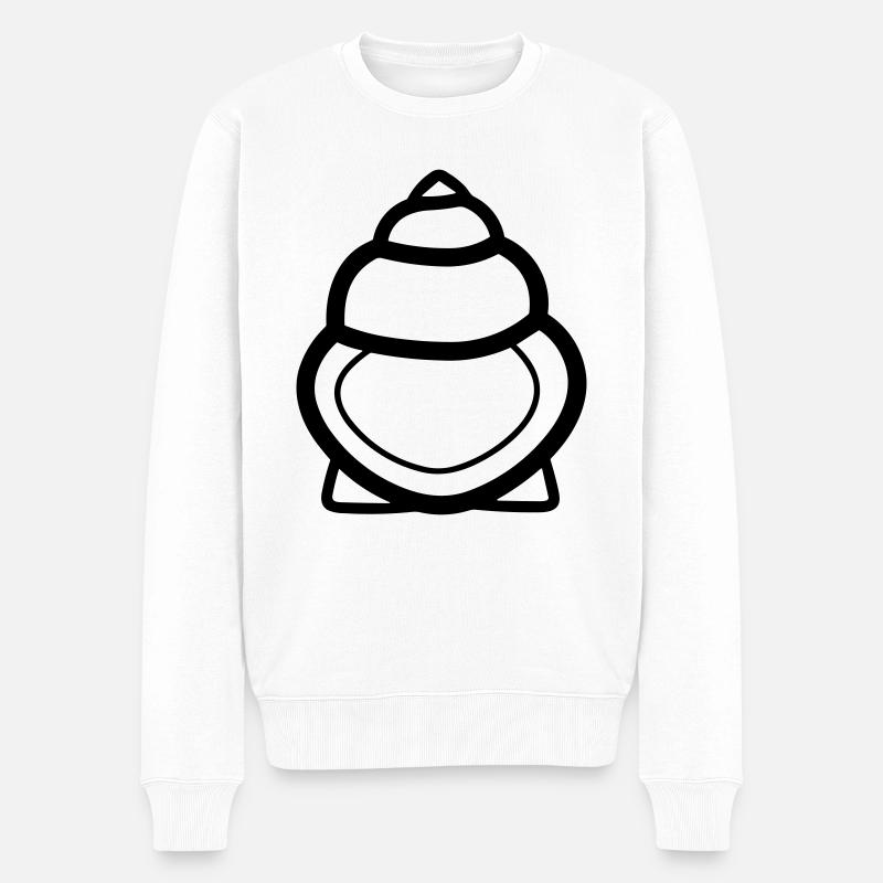 Coquillage - Pull Premium bio Homme - blanc