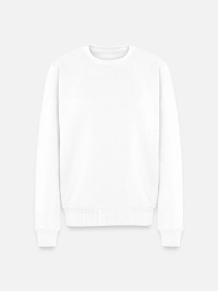 Before - Men's Premium Organic Jumper - white