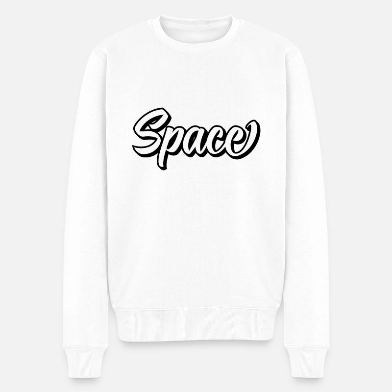 Espace - Pull Premium bio Homme - blanc