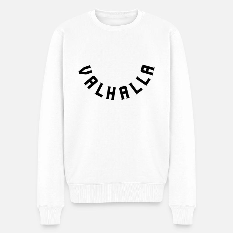 Valhalla - Pull Premium bio Homme - blanc