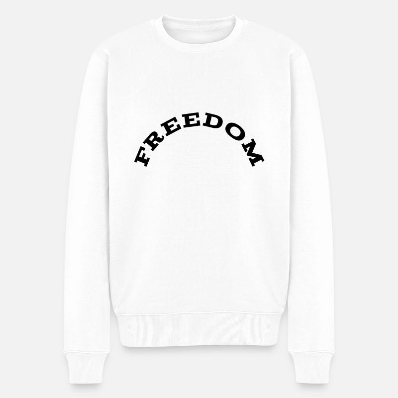 Liberté - Pull Premium bio Homme - blanc