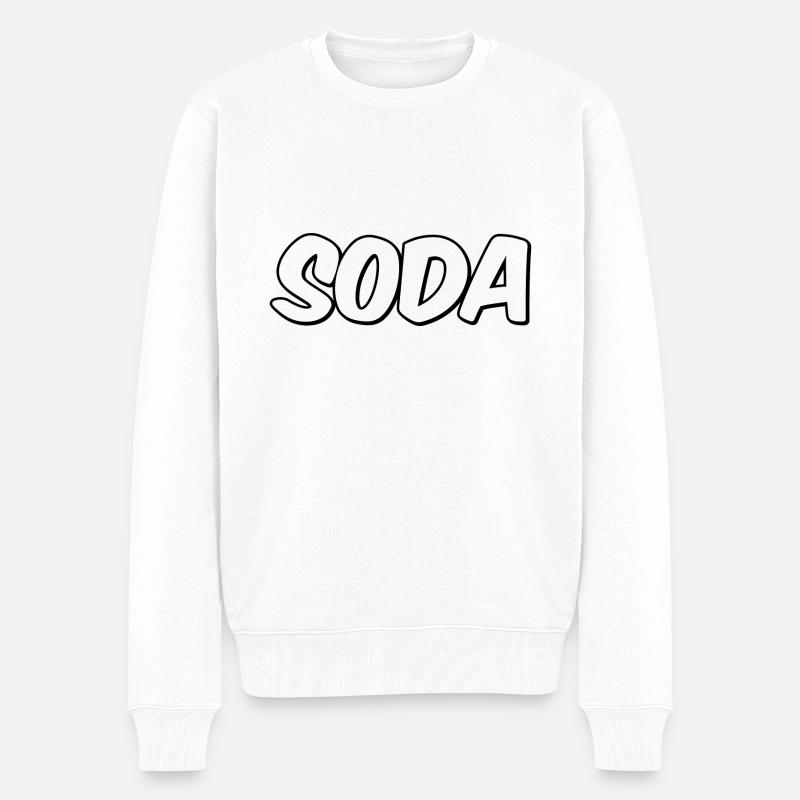 Soda - Pull Premium bio Homme - blanc