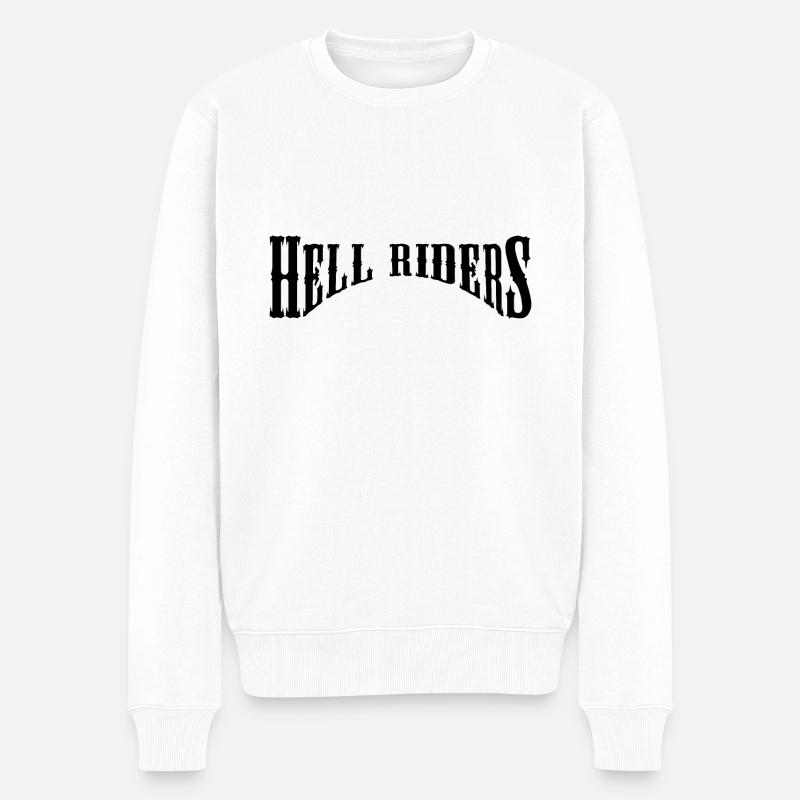 Cavaliers de l’enfer - Pull Premium bio Homme - blanc