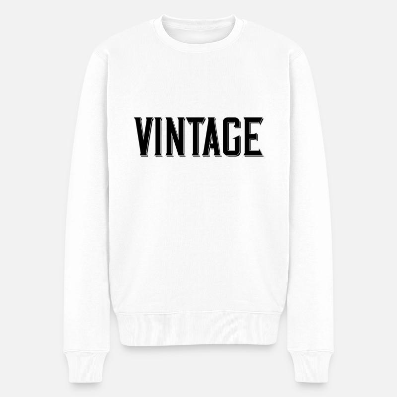 Millésime - Pull Premium bio Homme - blanc