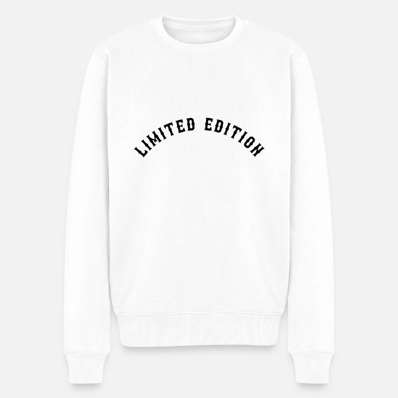 Édition limitée - Pull Premium bio Homme - blanc