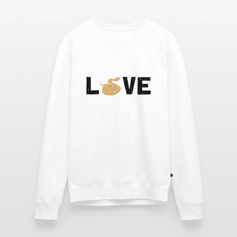 King python design for snake lovers Men's Premium Organic Jumper