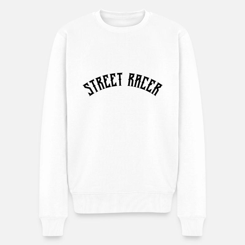 Coureur de rue - Pull Premium bio Homme - blanc