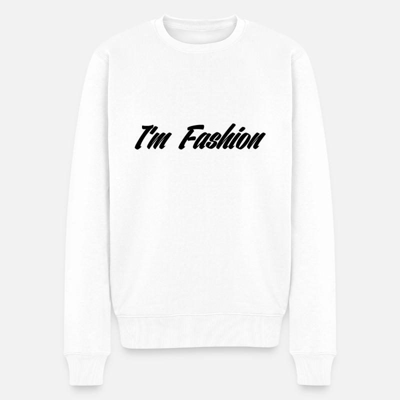 Je suis mode - Pull Premium bio Homme - blanc