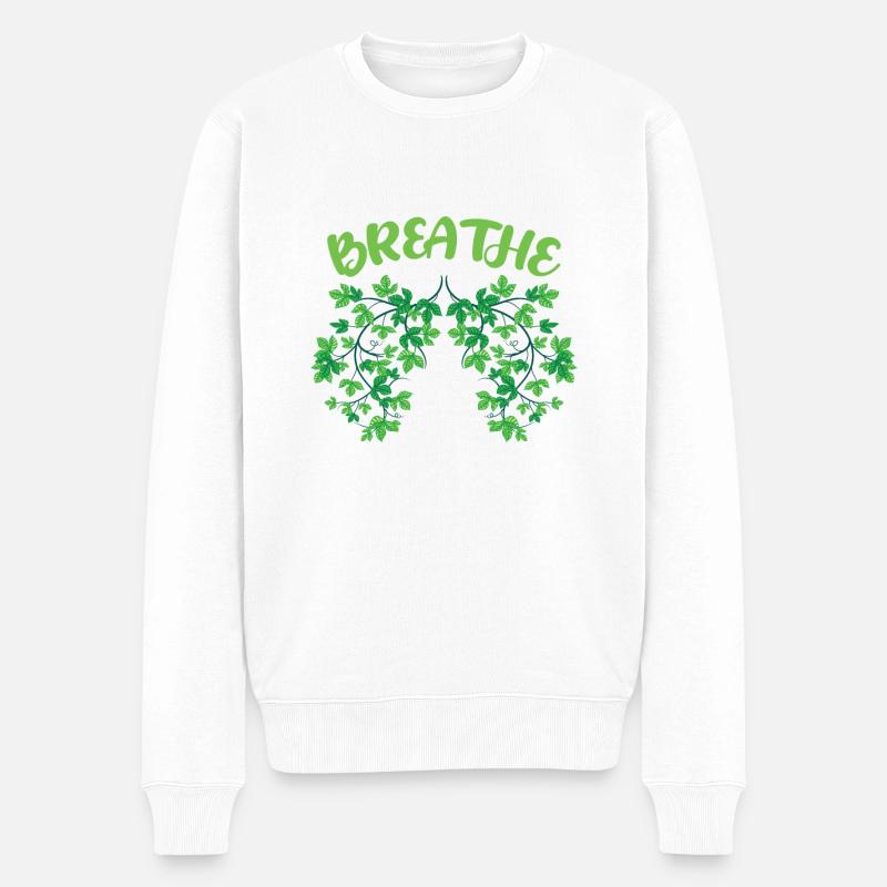 Durabilité - Pull Premium bio Homme - blanc