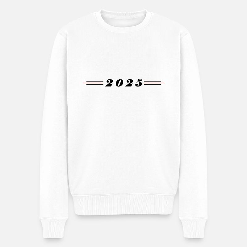 Élément de l’année 2025 - Pull Premium bio Homme - blanc