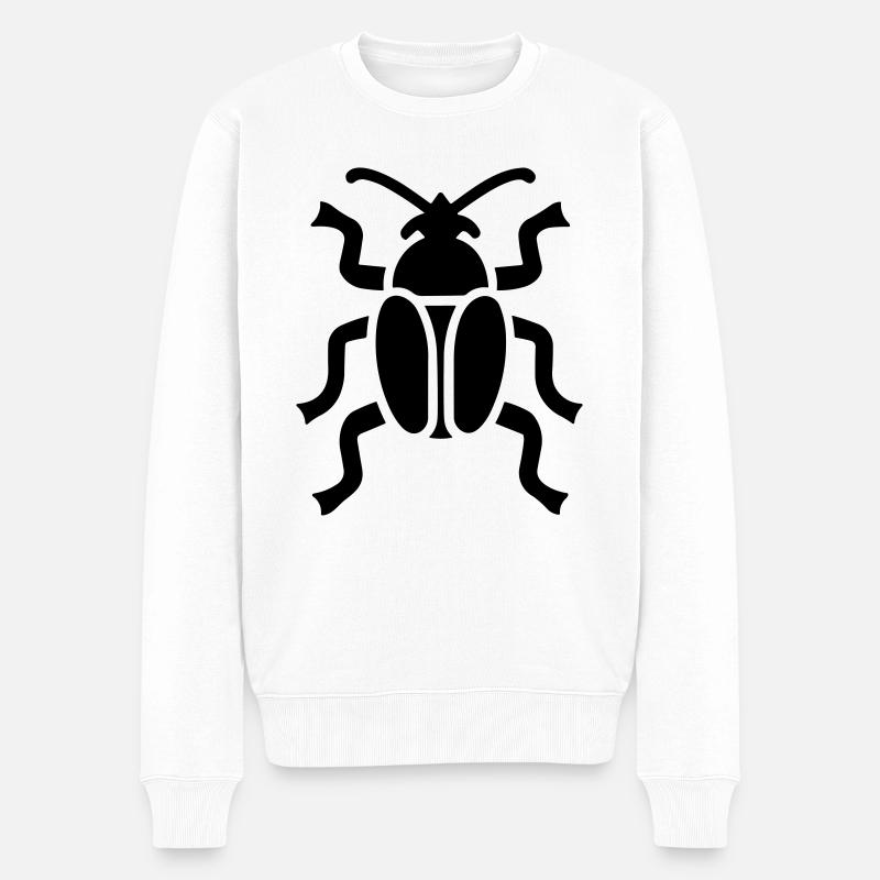 scarabée - Pull Premium bio Homme - blanc
