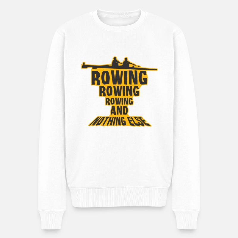 aviron - Pull Premium bio Homme - blanc