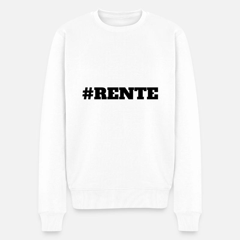 pension - Pull Premium bio Homme - blanc