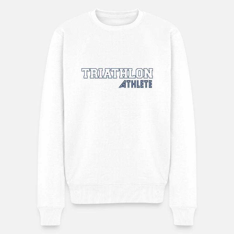 Triathlon Triathlon Triathlon Triathlon - Pull Premium bio Homme - blanc