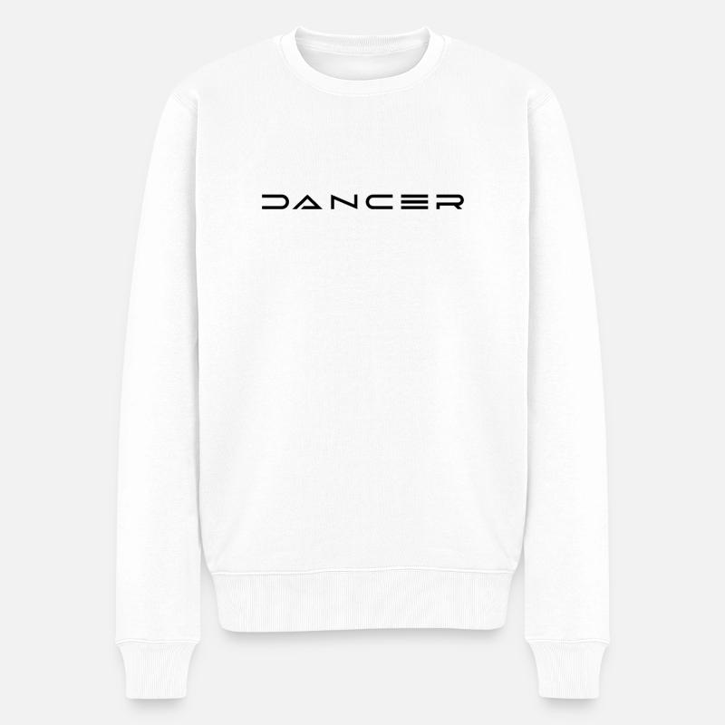 Tanz Tanzen Tänzerin Tänzer Tanzschule - Männer Premium Bio Pullover - Weiß