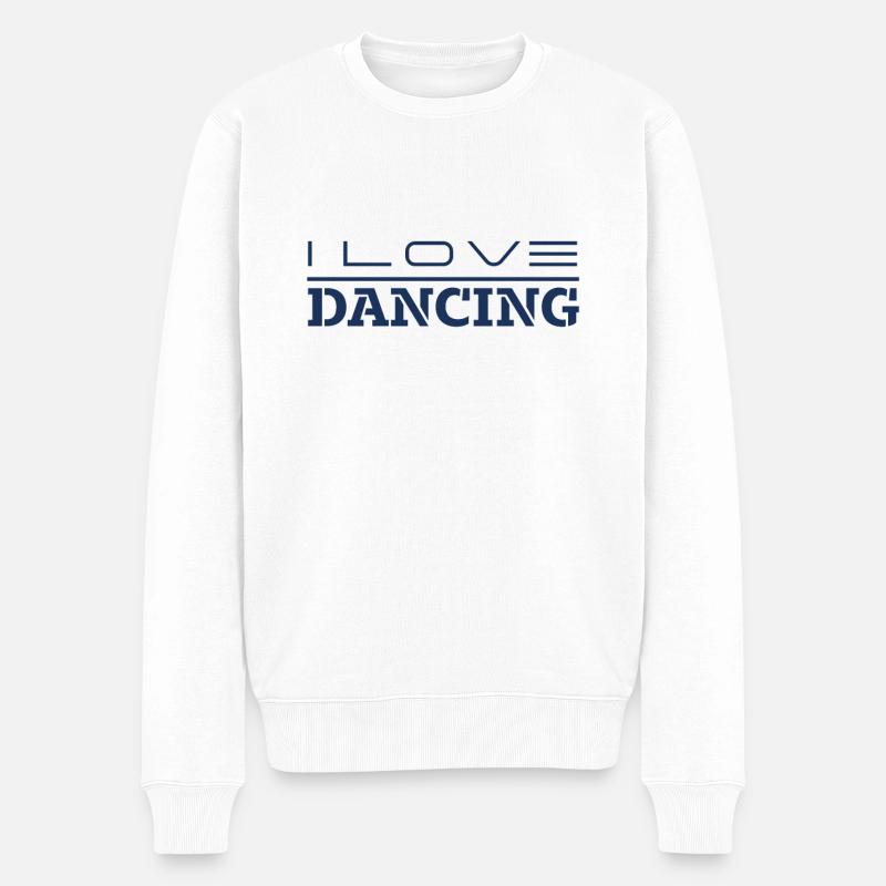 Danseurs danseurs danseurs - Pull Premium bio Homme - blanc