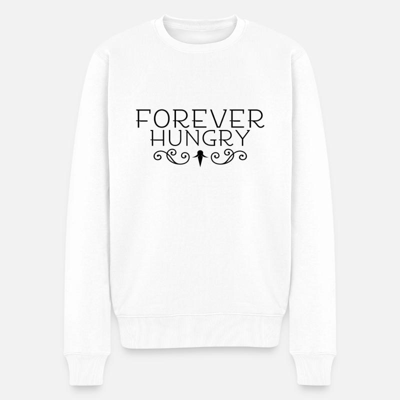 faim - Pull Premium bio Homme - blanc