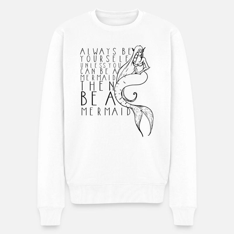 sirène - Pull Premium bio Homme - blanc