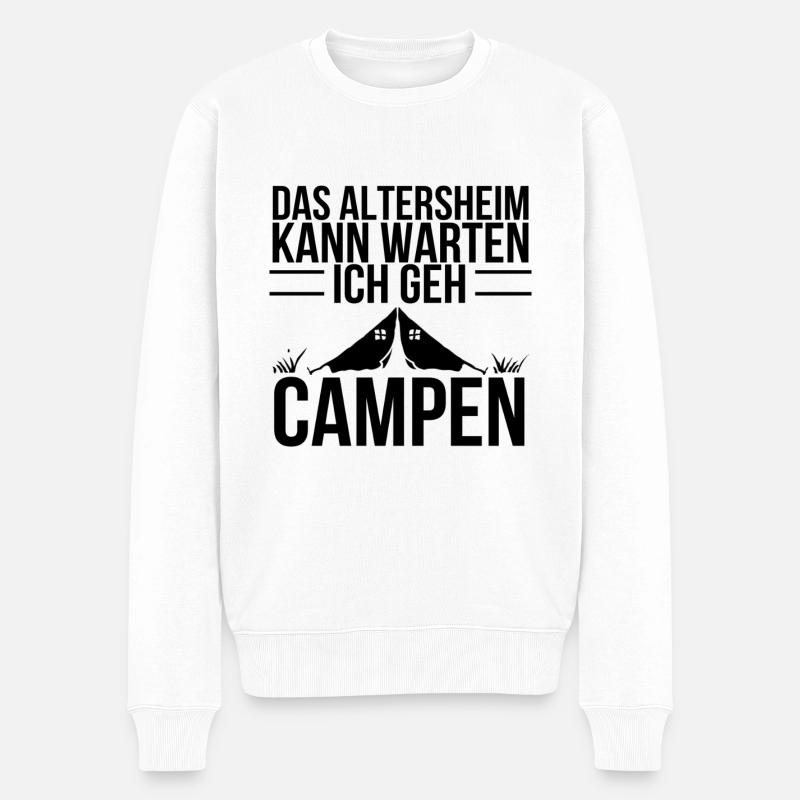 camp - Pull Premium bio Homme - blanc