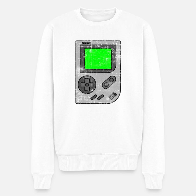Jeux - Pull Premium bio Homme - blanc