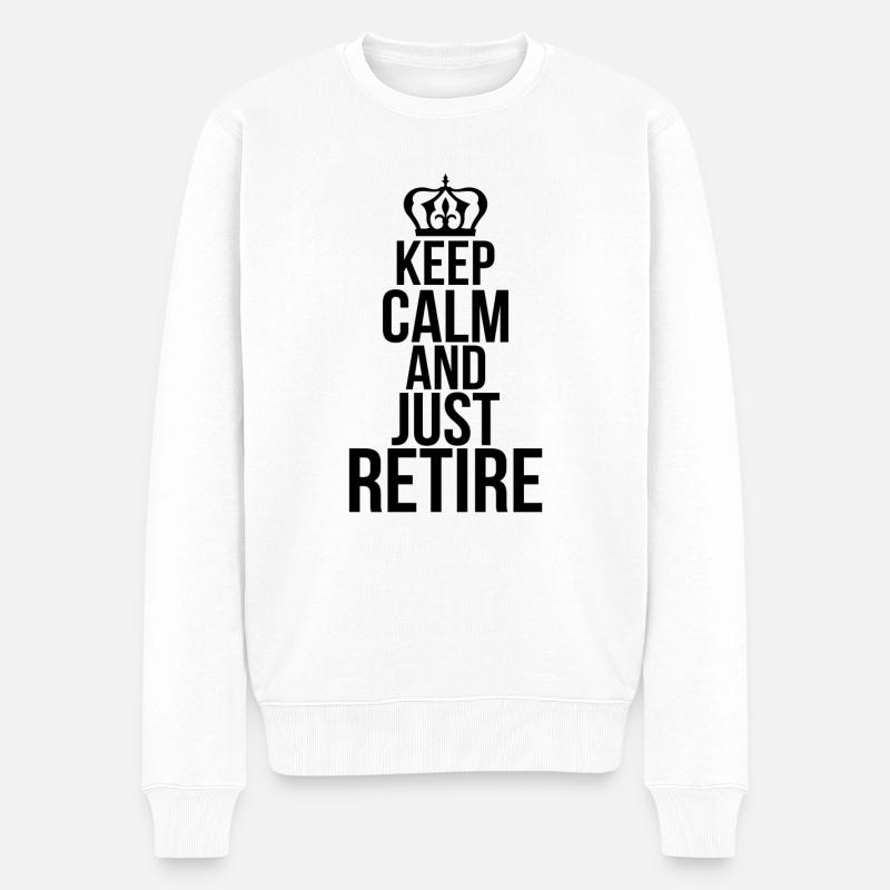 pension - Pull Premium bio Homme - blanc