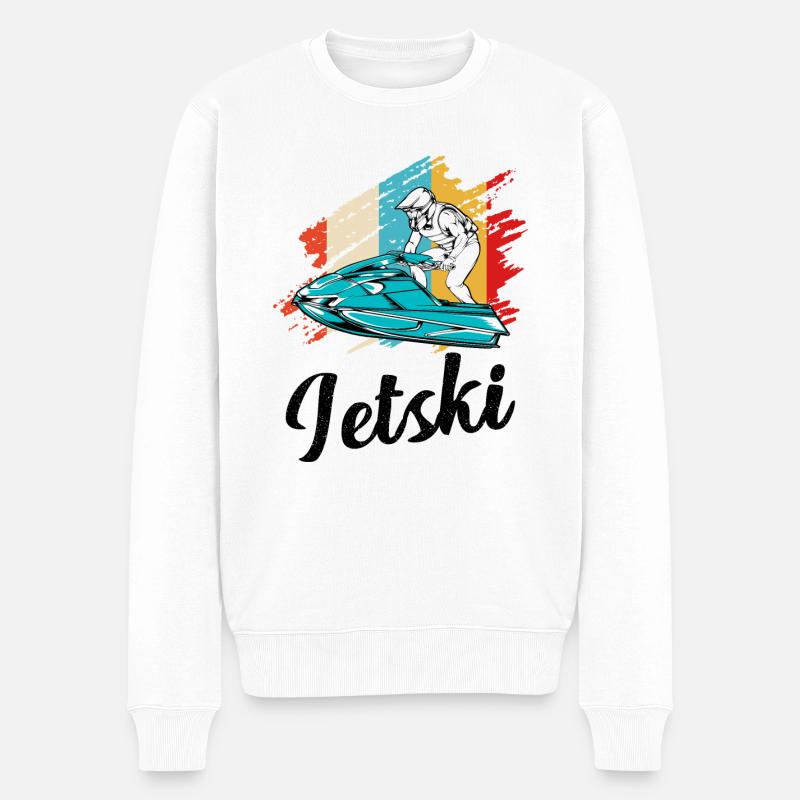 jetski - Pull Premium bio Homme - blanc