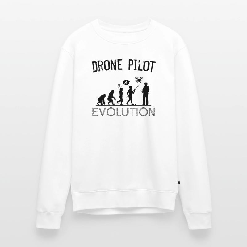 Drones Silhouette Silhouette Drone Pilot Evolution Pull Premium bio Homme