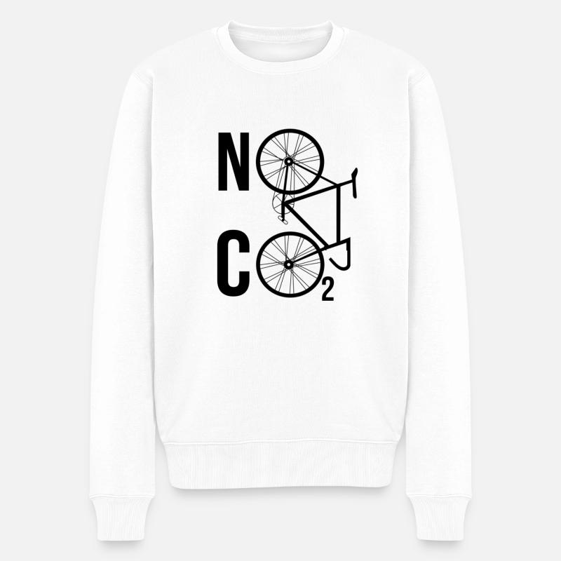 coureur - Pull Premium bio Homme - blanc