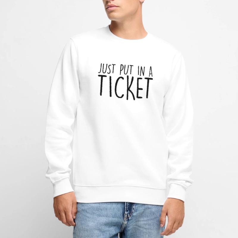 IT Computer IT Support IT Tickersystem Männer Premium Bio Pullover