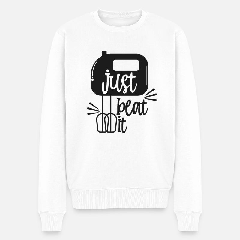 Cuisine - Pull Premium bio Homme - blanc