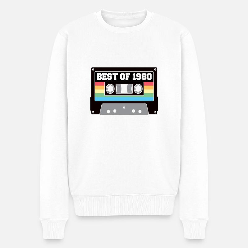 40ème anniversaire - Pull Premium bio Homme - blanc