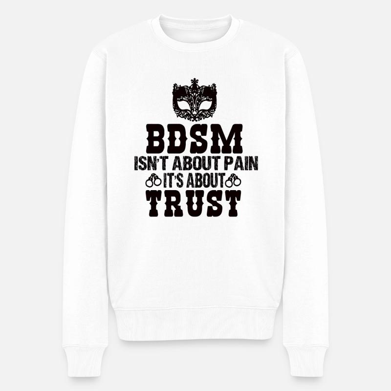 Ensemble bdsm - Pull Premium bio Homme - blanc