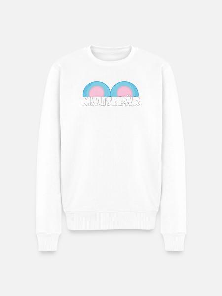 Kosename Mausebär Geschenkidee - Männer Premium Bio Pullover - Weiß