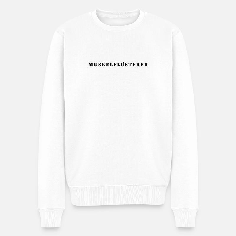 Physiotherapie Ausbildung Krankengymnastik - Männer Premium Bio Pullover - Weiß