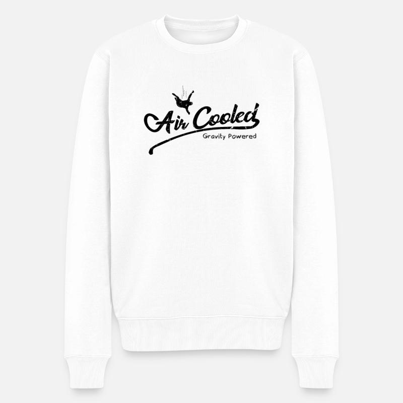 Skydive - Pull Premium bio Homme - blanc