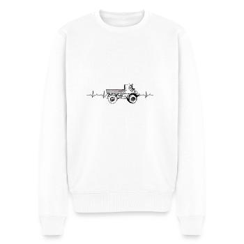 Unimog Tractor Truck I Mog Di Gift Idea - Men's Premium Organic Jumper - white - Front - Thijin (182cm)