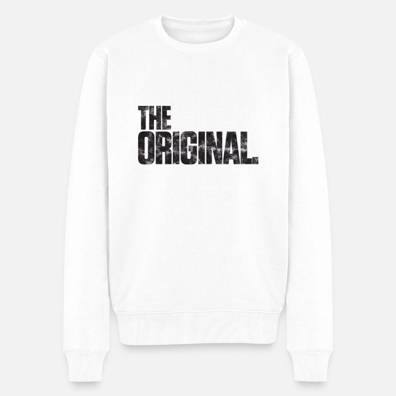 The Original - Pull Premium bio Homme - blanc