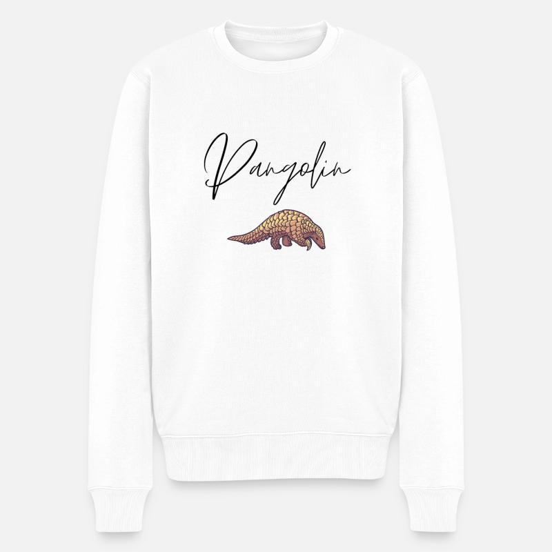 Pangolin - Pull Premium bio Homme - blanc